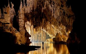 ***EXCLUSIVE*** PANG MAPHA, THAILAND - UNDATED: John Spies explores the ancient caves of Tham Lod in Pang Mapha, Thailand. A SUBTERREAN photographer has captured jaw-dropping pictures of cavers exploring mighty cave cathedrals. The formations are so large cavers have no choice but to scramble up the church-organ-like natural structures formed over millions of years of water slowly dripping through the limestone rock. From the 200-foot-tall world’s tallest cave column that is Tham Lum Khao Ngu (Snake Mountain cave) in central Thailand to exploring underground rivers draped with impressive rock formations in Pang Mapha to the north of the country these shots show the very best of the nation’s underworld wonders. The formations are so large cavers have no choice but to scramble up the church-organ-like natural structures in their quest to survey the stone stalactites and stalagmites formed over millions of years by water slowly dripping through the limestone rock. In over 30 years as a cave explorer, photographer and guide, Australian John Spies has visited 85 caves, discovered incredible formations, documented prehistoric cave art, ancient underworld burial grounds, Buddhist temples and strange eyeless forms of life. John has discovered caves where no human had visited before and his expertise in the field has led him to work with Sir David Attenborough on his acclaimed Planet Earth BBC television series. PHOTOGRAPH BY John Spies / Barcroft Media UK Office, London. T +44 845 370 2233 W www.barcroftmedia.com USA Office, New York City. T +1 212 796 2458 W www.barcroftusa.com Indian Office, Delhi. T +91 11 4053 2429 W www.barcroftindia.com