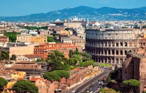 The Colosseum in Rome - Italy