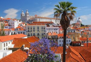 Stadtteil Alfama, Lissabon, Estremadura, Lisboa, Portugal