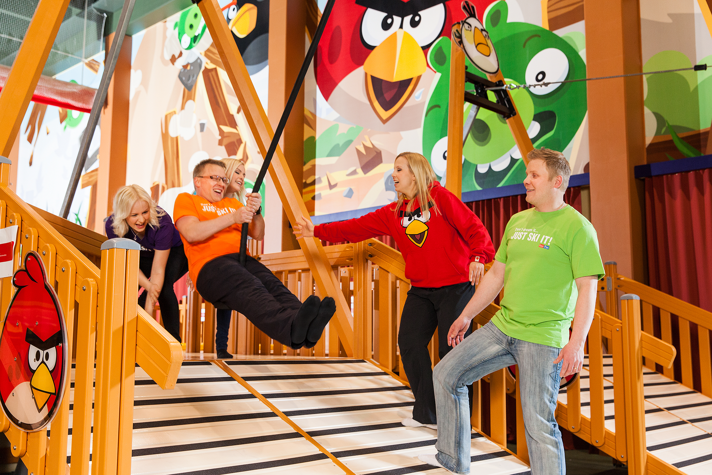 Тампере и парк развлечений Angry Birds